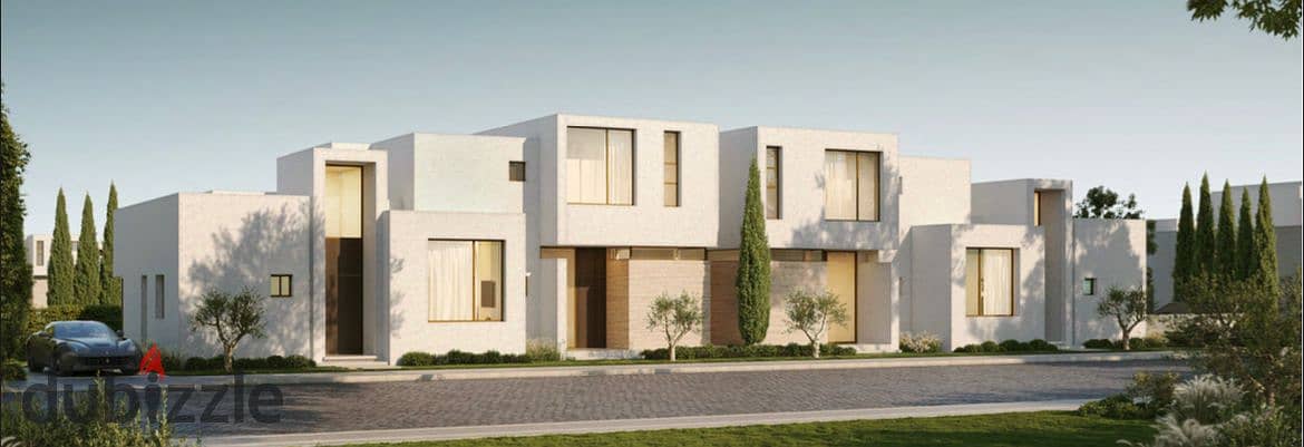 Live in a villa with a landscape view, in installments over 9 years, in a prime location in Sheikh Zayed, next to SODIC 17