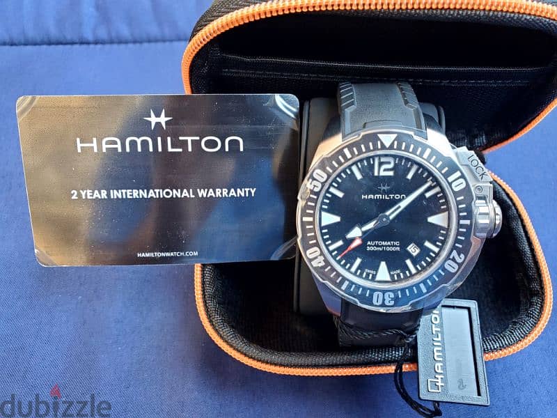 Hamilton Frogman Automatic New Watch. 6