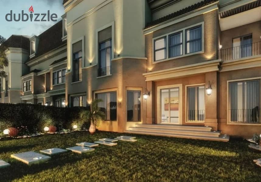 Own a corner S-Villa for sale, delivery in 2027, installments up to 7 years in sheya Residence - Sarai 7