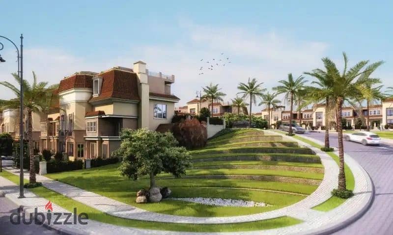 Own a corner S-Villa for sale, delivery in 2027, installments up to 7 years in sheya Residence - Sarai 8