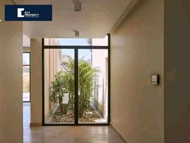 Ground Apartment Garden with lowest price In the Most luxurious Compound with Installments in a Fully Serviced Compound at Taj City | New Cairo 1