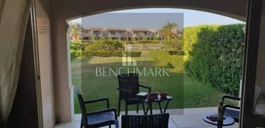 Immediate delivery fully finished chalet 150m ground floor with garden for sale in La Vista Topaz Village Ain Sokhna view on the sea landscape 0