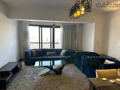 Duplex مفروشه بالتكيفات للايجار في بورتو نيو كايرو porto new cairo