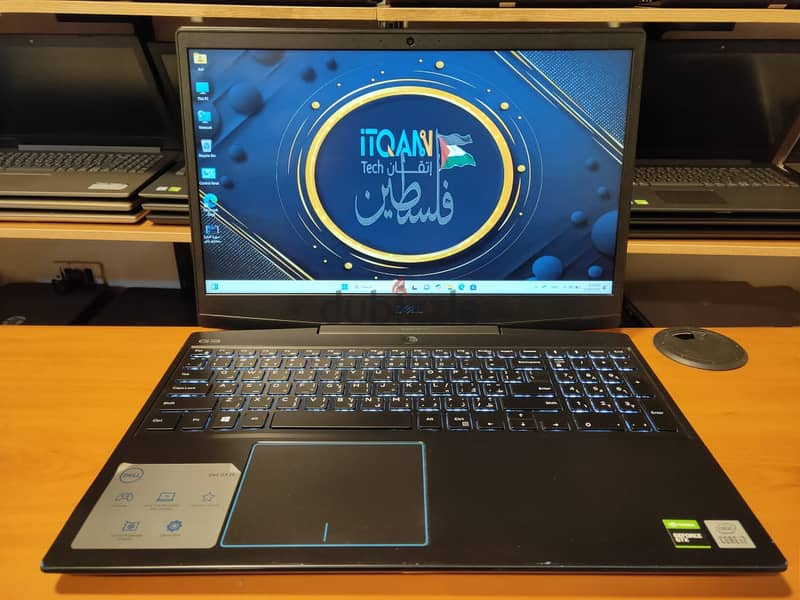 dell g3 core i7 جيل عاشر+nvidia gtx 1650 4gb+120hz+هاردين 1