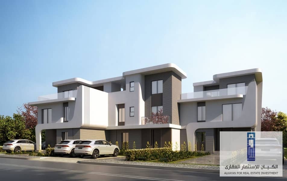 With 0 down payment, 10 years installments. . Own a 260m townhouse in Roudy New Zayed Compound 2