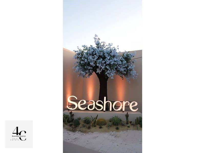 Chalet 75m for sale with sea view and lagoon at the lowest price in Seashore Hyde Park North Coast Ras El Hekma 5