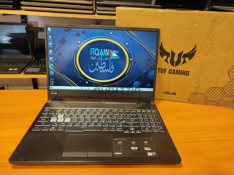 asus tuf core i5 جيل عاشر + nvidia gtx 1650 4gb+ 144hz 1