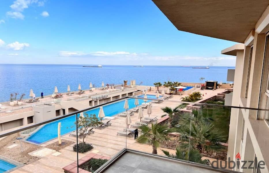 Hotel studio for sale Sea View with Acs and furniture Monte Galala Ain Sokhna next to Porto 0