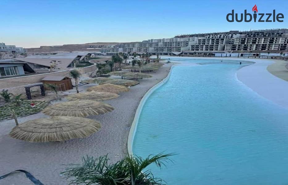 ستوديو فندقي للبيع Sea View بالتكييفات والفرش المونت جلالة العين السخنه بجوار بورتو 4