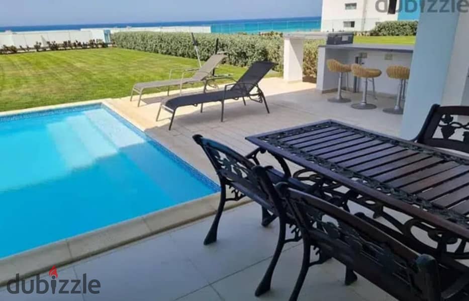 ستوديو فندقي للبيع Sea View بالتكييفات والفرش المونت جلالة العين السخنه بجوار بورتو 9