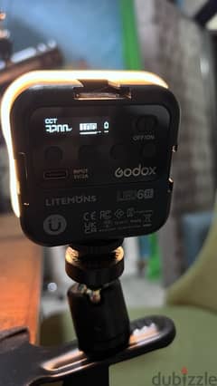 Godox litemons LED6R, video lighting, bi color 3200k-6500k, magnetic 0