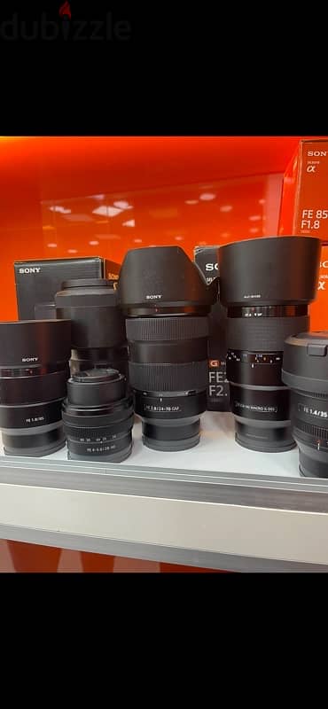 sony lenses