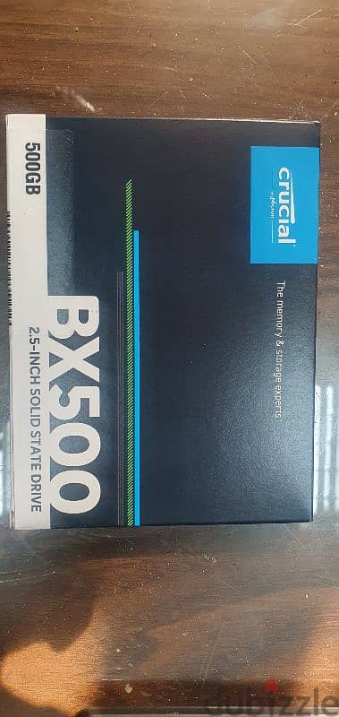 هارد درايف SSD داخلي كروشيال 500 جيجابايت ساتا 2.5 بوصه