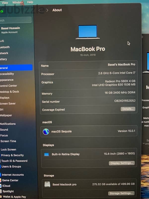 MacBook Pro 2018 3