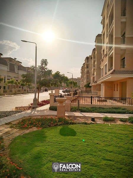 Apartment for sale, 4 rooms (with garden), in Sarai Compound, New Cairo, with facilities over 8 years 4