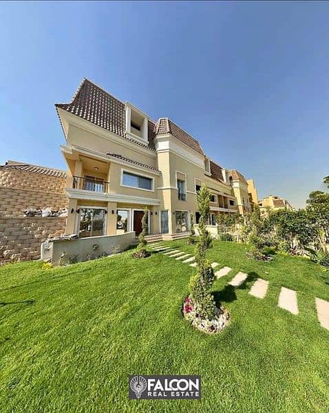 Independent villa of 248 meters in The Butterfly Compound for sale with a fantastic view on the landscape in the heart of New Cairo 1