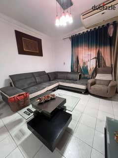 Apartment for rent furnished apartment 108m with private garden 65m Rehab City 0