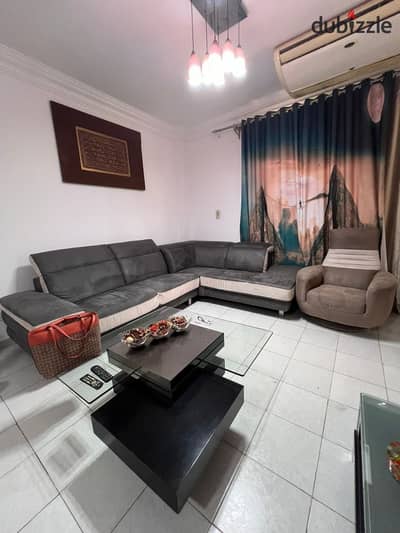 Apartment for rent furnished apartment 108m with private garden 65m Rehab City