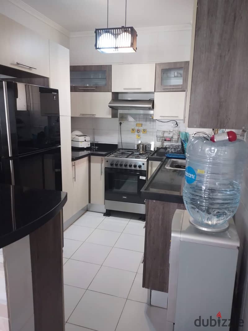 Apartment for rent furnished apartment 108m with private garden 65m Rehab City 3