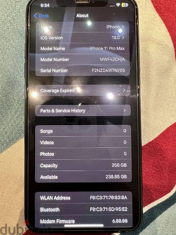 iPhone11promax 256 2