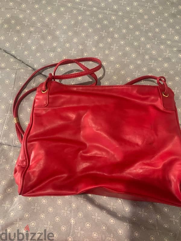 genuine leather bag used once 1