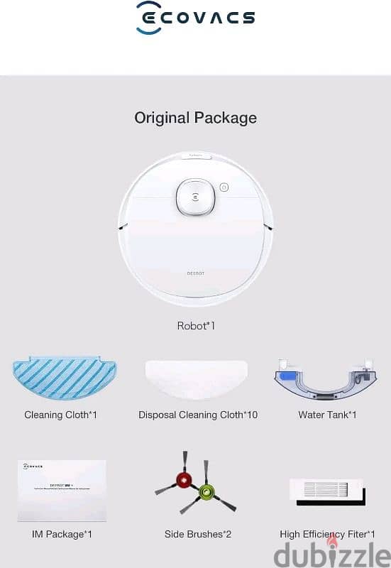 ECOVACS Robot Vacuum Cleaner and Mop 2