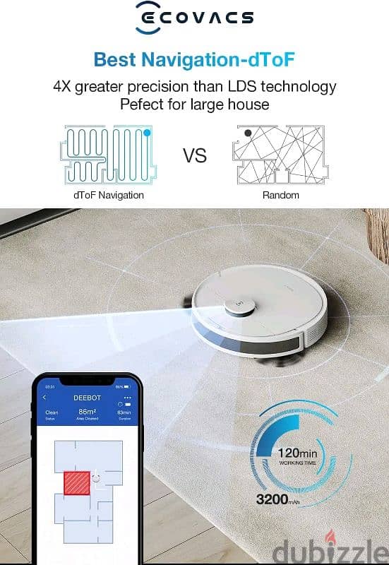 ECOVACS Robot Vacuum Cleaner and Mop 3