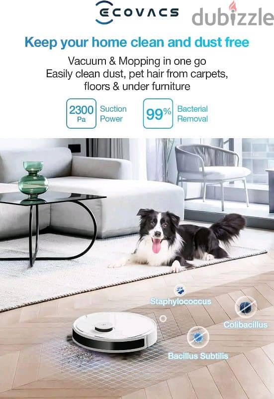 ECOVACS Robot Vacuum Cleaner and Mop 4