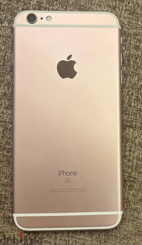 iphone 6s plus , 128 , rose gold 1