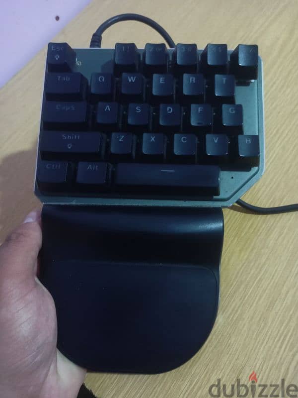 one handed keyboard from moto speed 2