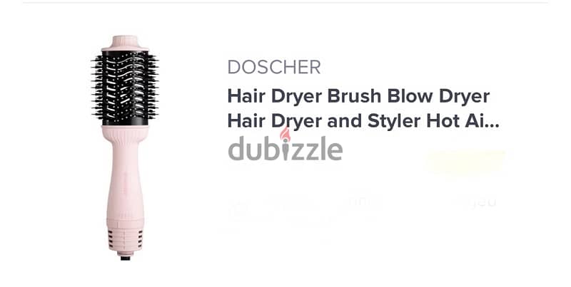 Hair straightener brush_Doscher 0