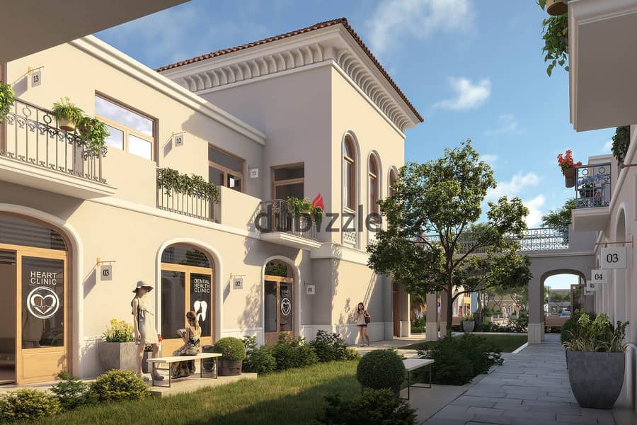 تاون هاوس للبيع بالتقسيط علي 4 سنوات في كمبوند فيلدج ويست village west elsheikh zayed Dorra بقلب الشيخ زايد 0