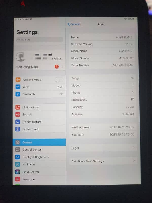 ipad mini gen2 32Gb with cover 5