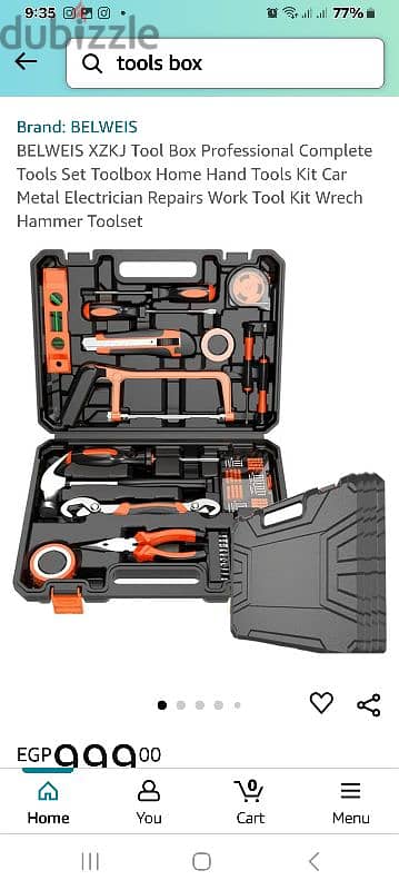 BELWEIS XZKJ Tool Box Professional Complete Tools Set Toolbox. . . etc 7