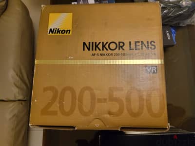 Nikon AF-S NIKKOR 200-500mm f/5.6E ED VR Lens