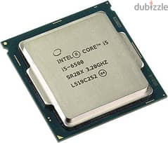 معالج core i5 6500 جيل سادس+المبرد 0