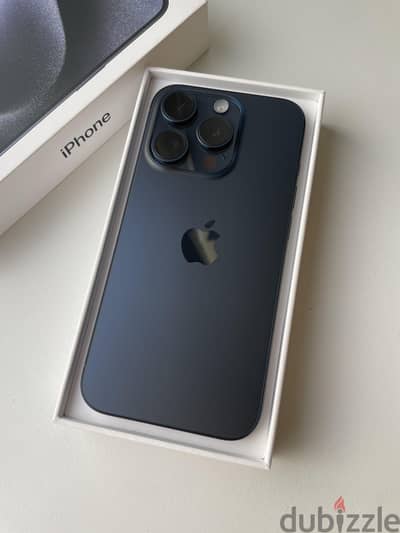 Iphone 15 Pro 128Gb Blue ايفون 15 برو 128 جيجا ازرق