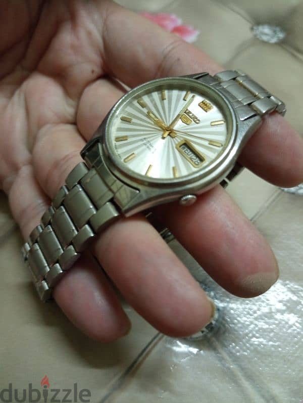 ساعه seiko5 اتوماتيك نوادر 3