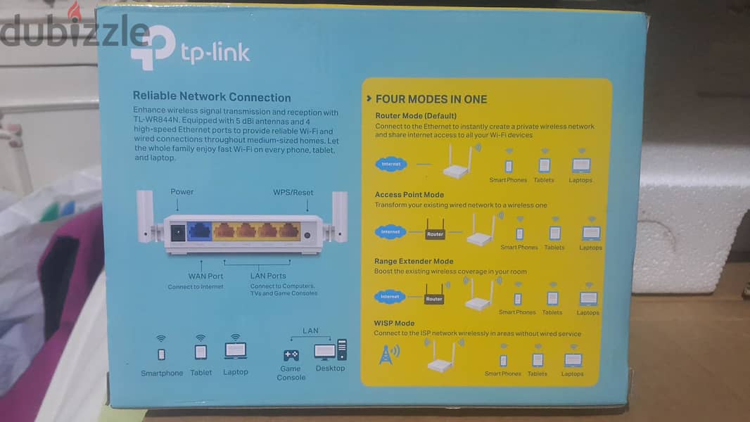 Access Point  TL-WR844N ( Multi-Mode Wi-Fi Router) 3
