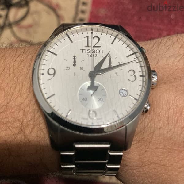 tissot watch original  ساعة تيسوت اصلية بحالة الزيرو 1