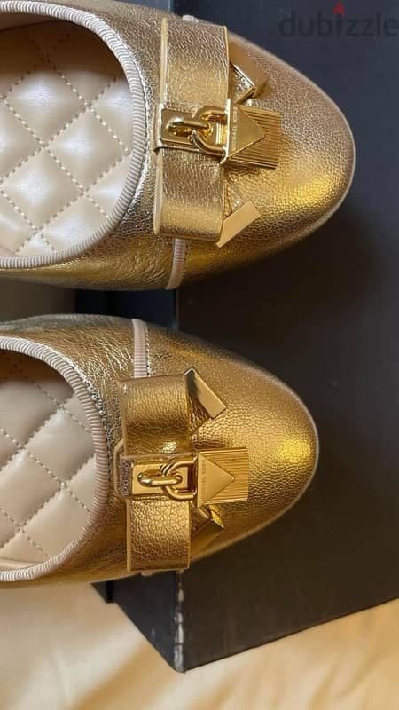 Original Michael Kors shoes size 37 New- Never used- Gold 3