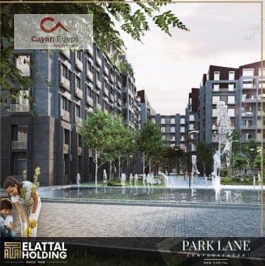 In a project ready for inspection, own a 3-bedroom apartment in the New Capital with a down payment of only 10% 0