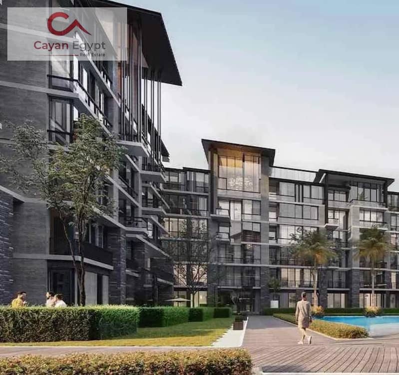 In a project ready for inspection, own a 3-bedroom apartment in the New Capital with a down payment of only 10% 2