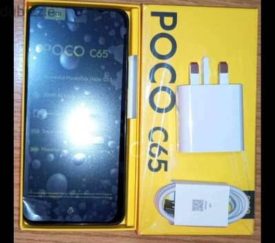 poco c 65 , 256 , 8 بسعر لقطة بدون عيوب