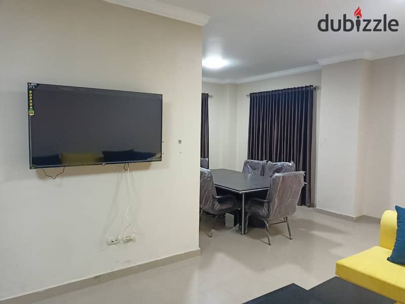 Furnished apartment for rent in Al Narges Buildings, Fifth Settlement 1