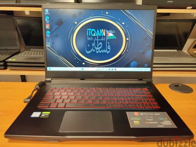 msi core i7 جيل تاسع+ nvidia gtx 1660ti 6gb+144hz+حالة ممتازة