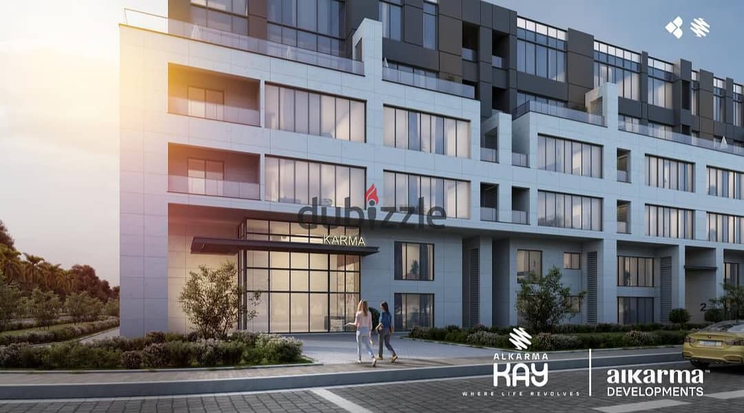 Live in a fully finished apartment with air conditioners in Karma Kay in Sheikh Zayed at a special price and in installments over the longest period 13