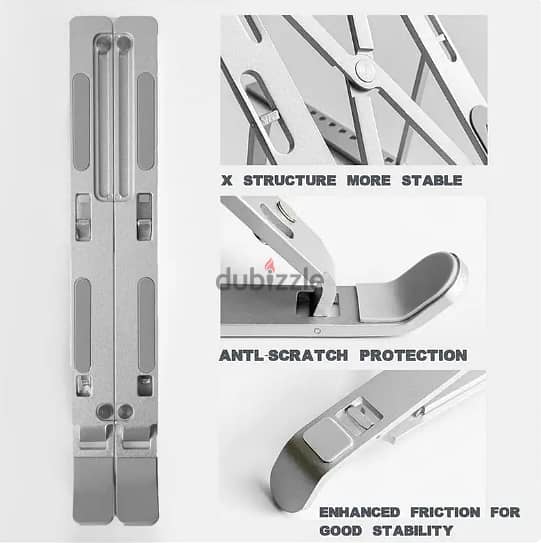 • حامل اللابتوب والتابلت المعدن الجديد 3