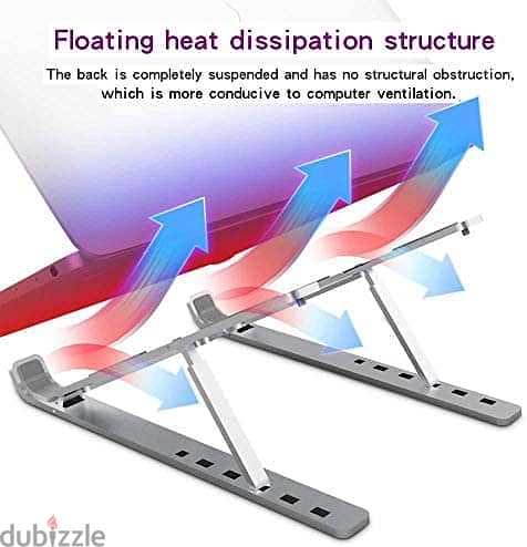• حامل اللابتوب والتابلت المعدن الجديد 5