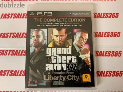 GTA IV Complete Edition PS3 نسخه محدودة